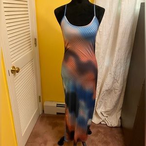 SHEIN Long Spaghetti Strap Summer Dress